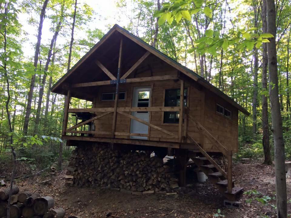 Les Cabines Nordik Des Piles Villa Saint-Jean-des Piles Exterior photo