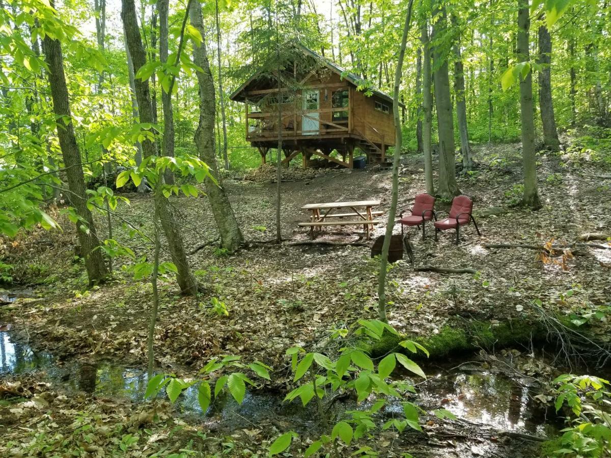Les Cabines Nordik Des Piles Villa Saint-Jean-des Piles Exterior photo